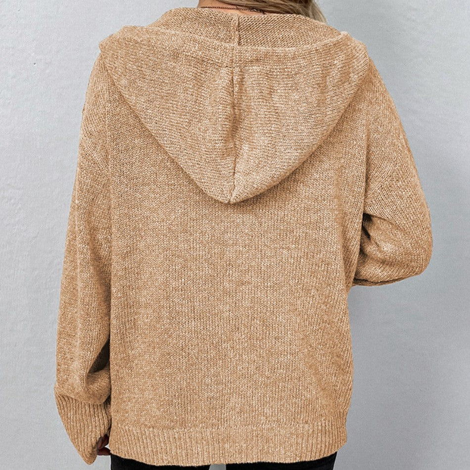Viviana | Cardigan with drawstring and hood