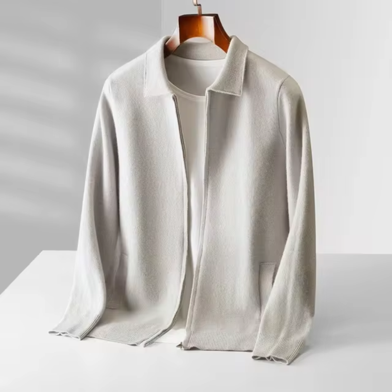 Robert | Men's Zip Up Sweater