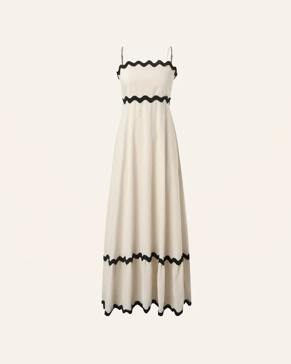 Nora® | Contrast Long Capri Dress