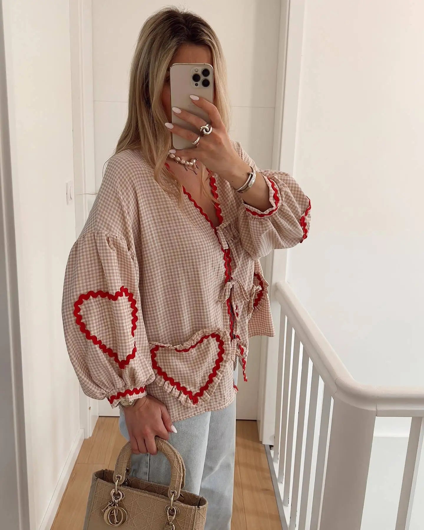 Melody® | Vintage Heart Pocket Shirt