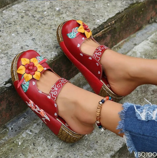 Yasmina® | 3D Flower Design Fashionable Sandals