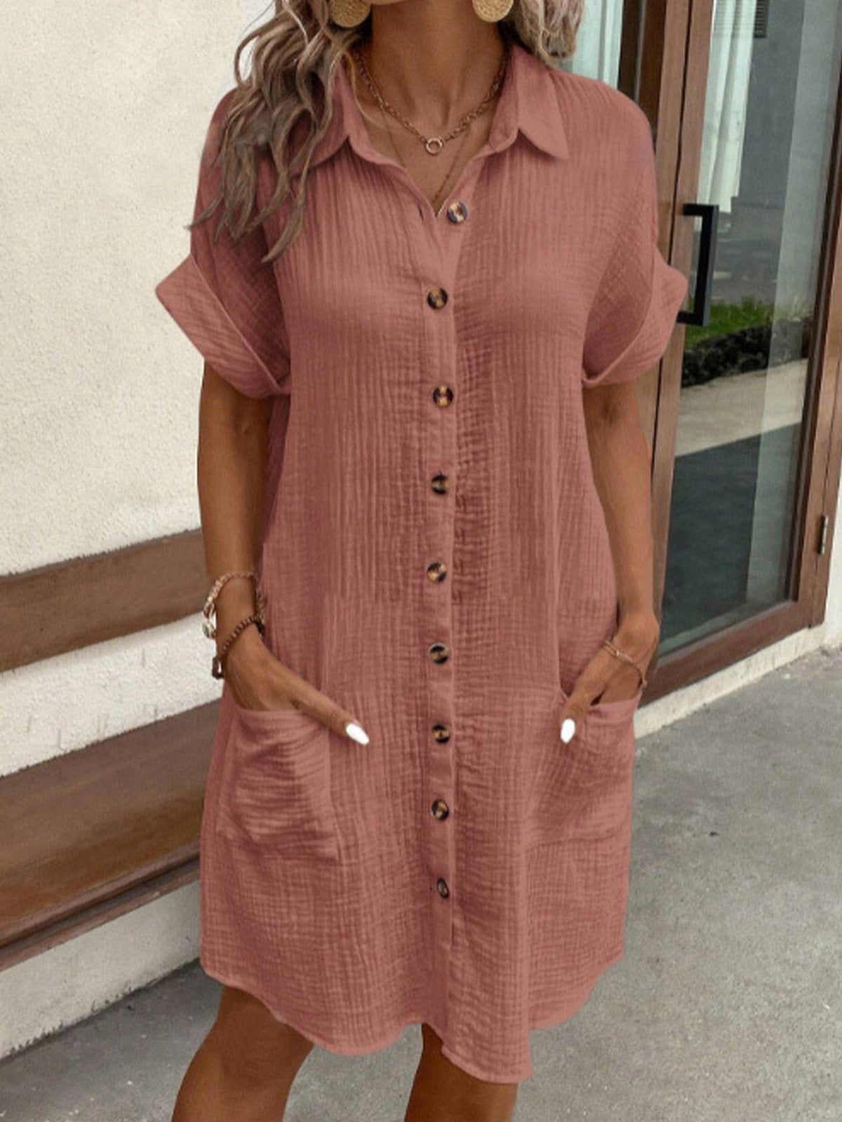 Rowan® | Oversized Polo Dress