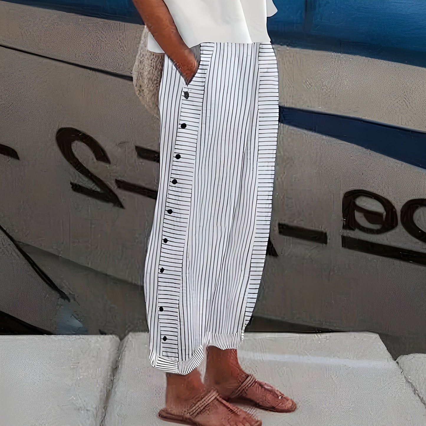 Yara® | Timeless women's linen trousers