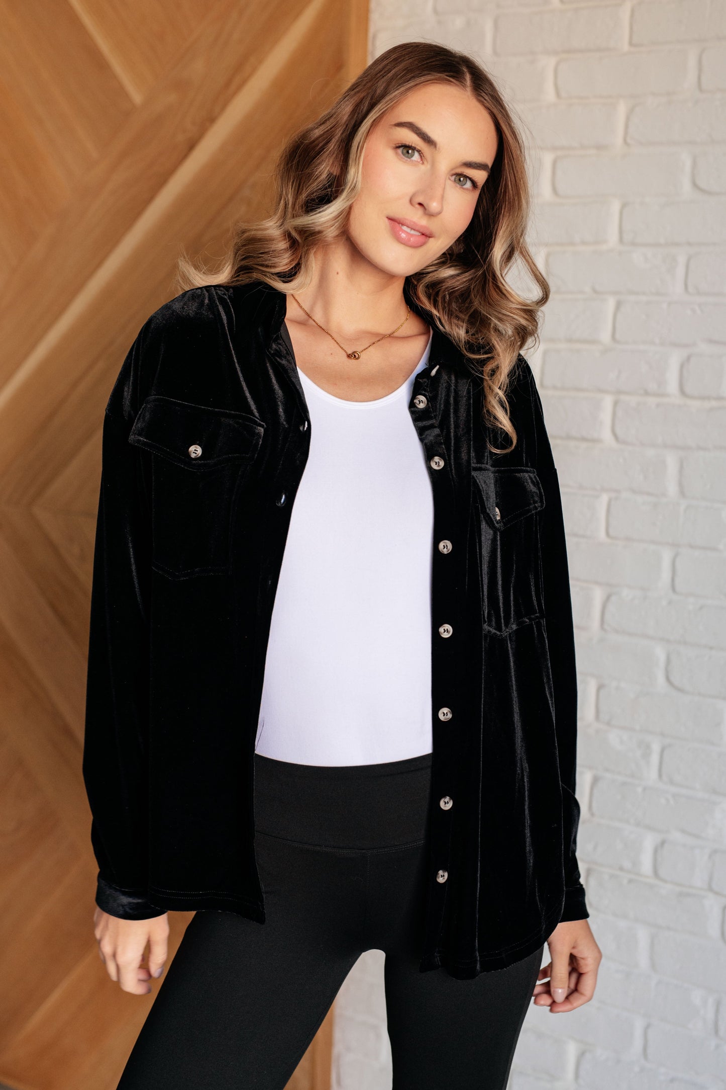 Odalis | What are the chances? Button down