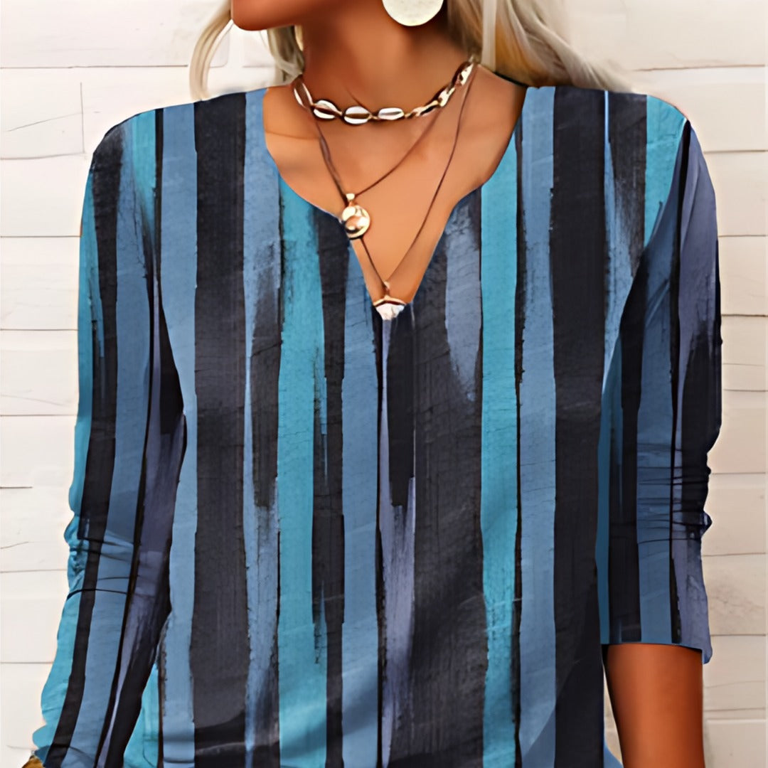 Brunon® | Boho Inspired Blouse With Pattern Details