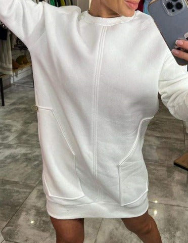 Nina | Comfortable oversized sweatshirt dress