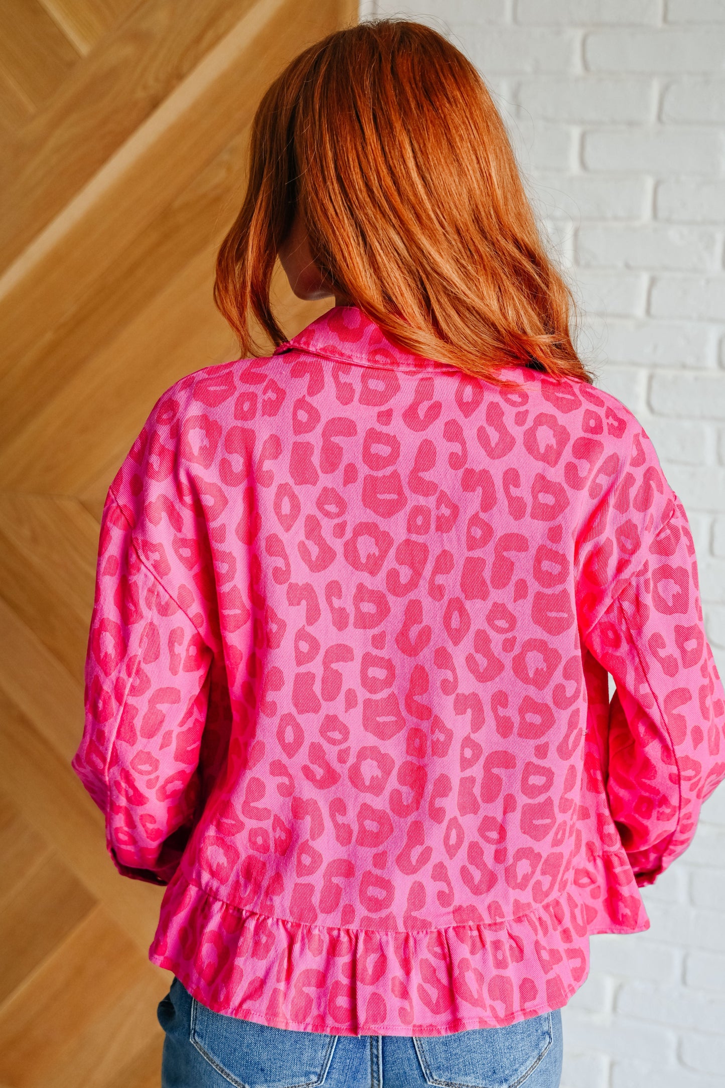 Selma | Wild At Heart animal print button placket