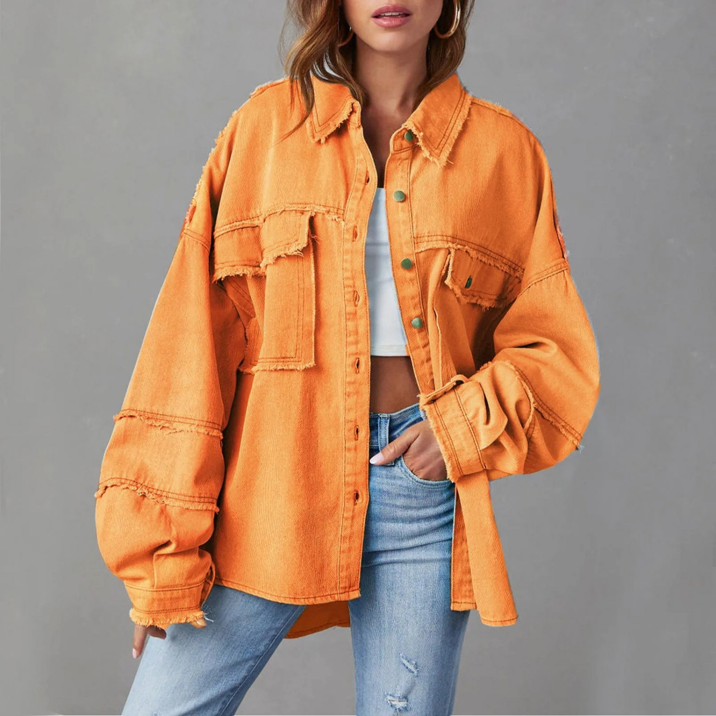 Teresa | Stylish denim coat
