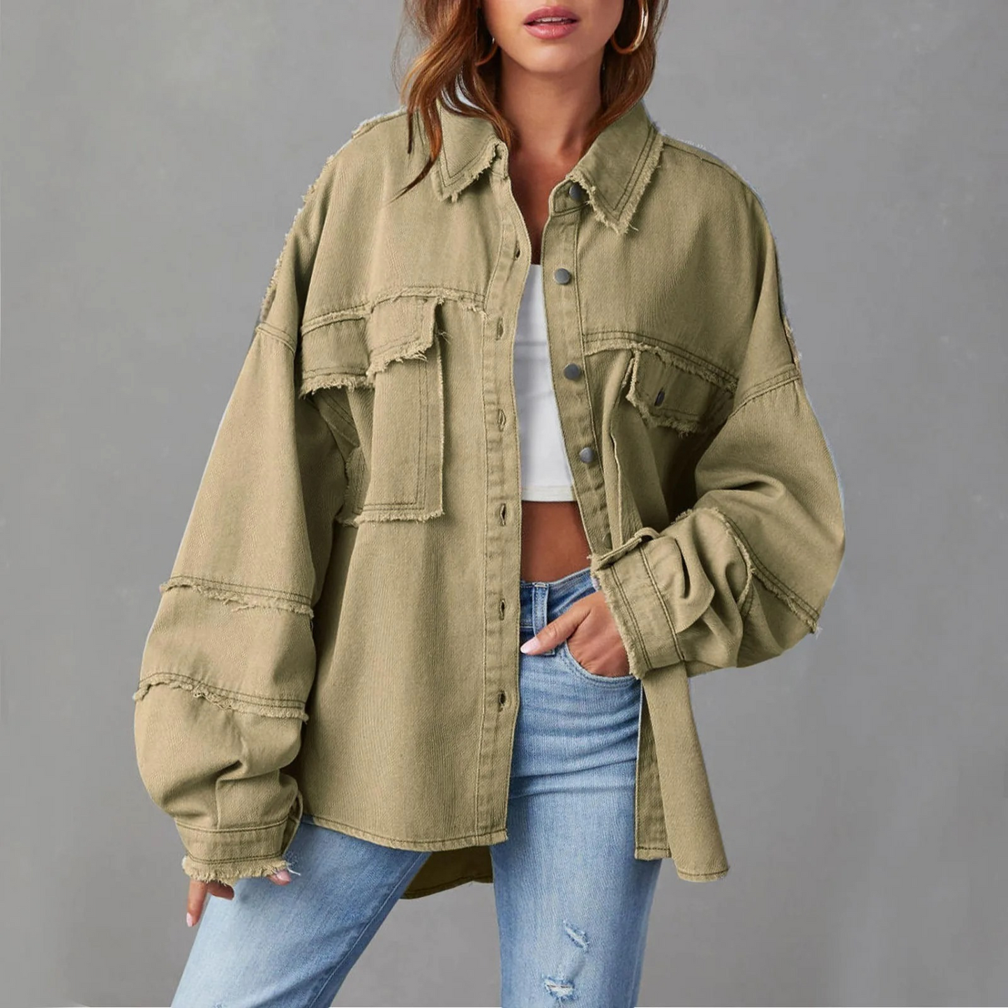 Teresa | Stylish denim coat