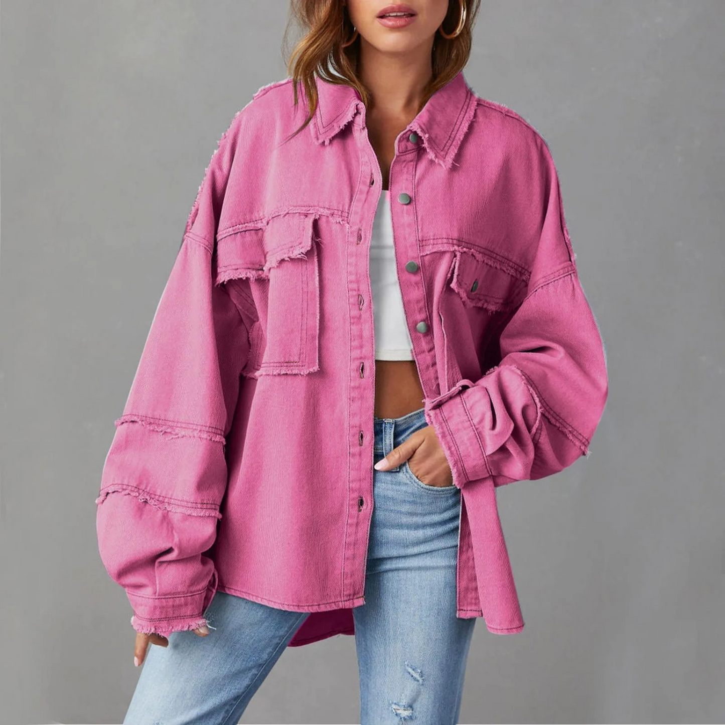 Teresa | Stylish denim coat