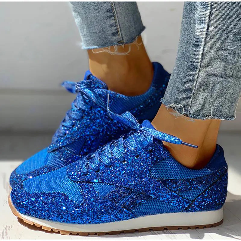 Martina® | Sports Shoes With Sequins For Women
