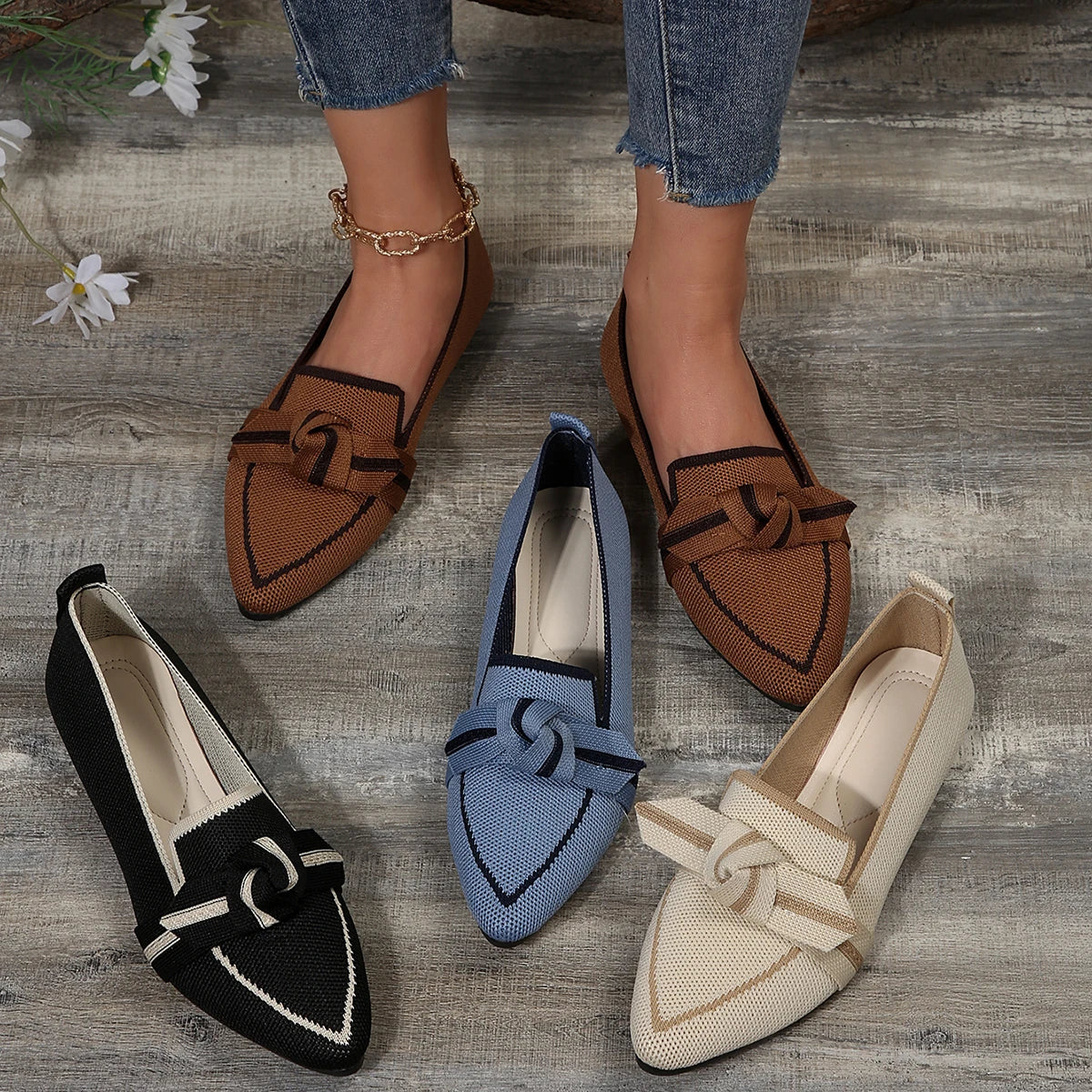 Philippa® | Sleek Loafers Flats For Fashion