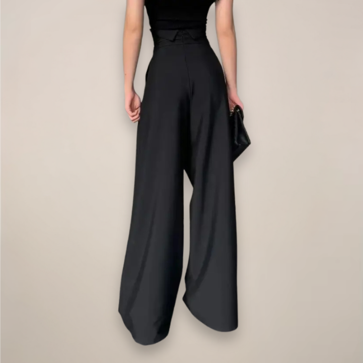 Taylor | Women’s High Waisted Wide Leg Trousers