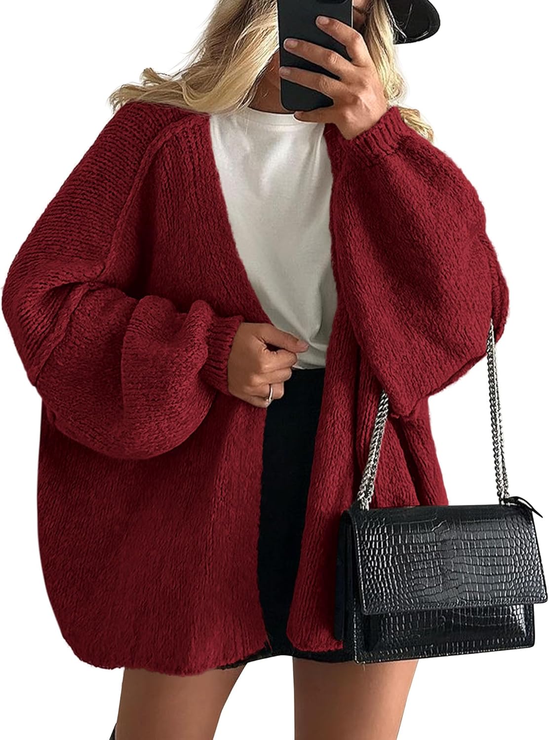 Gabriella | Women Spring Loose Knit Cardigan