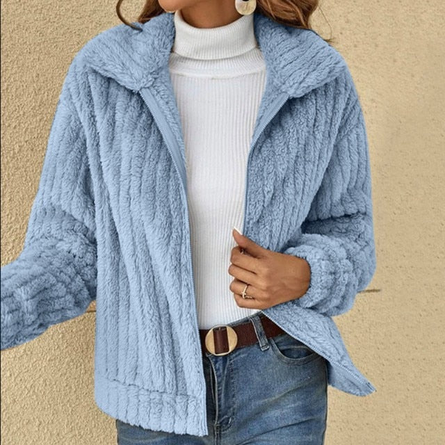 Emma | Casual plush jacket