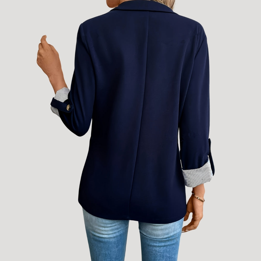 Ella | Women’s Tailored Single Breasted Roll Up Blazer