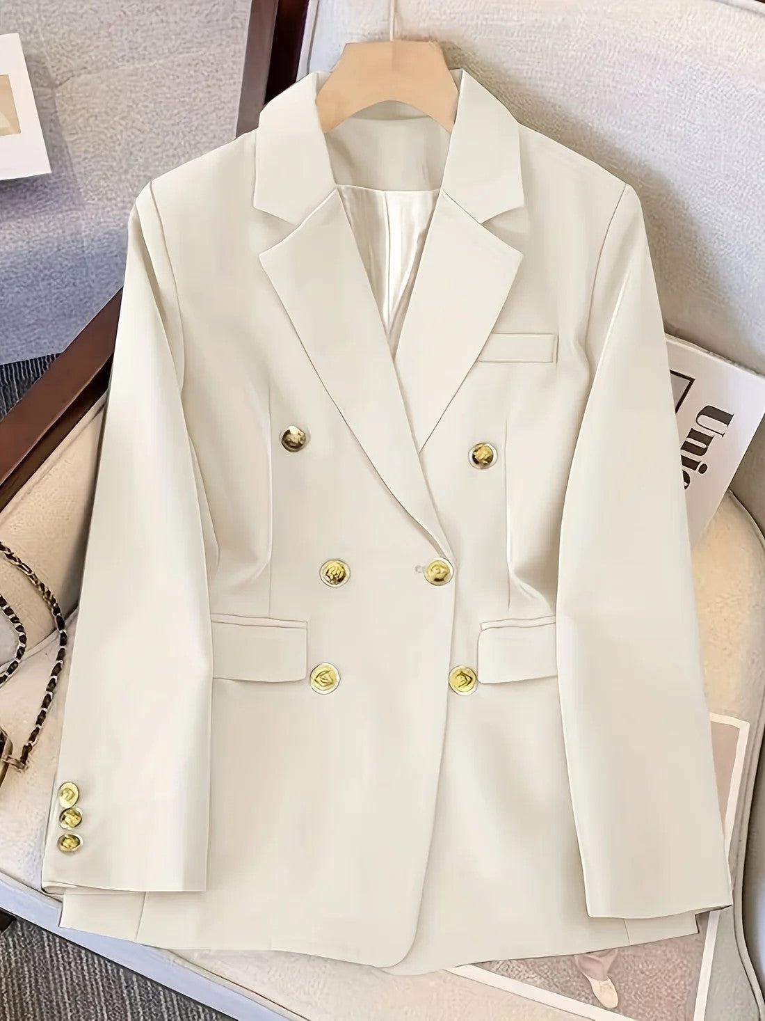 Grace | Women’s Tailored Double Breasted Blazer Jacket