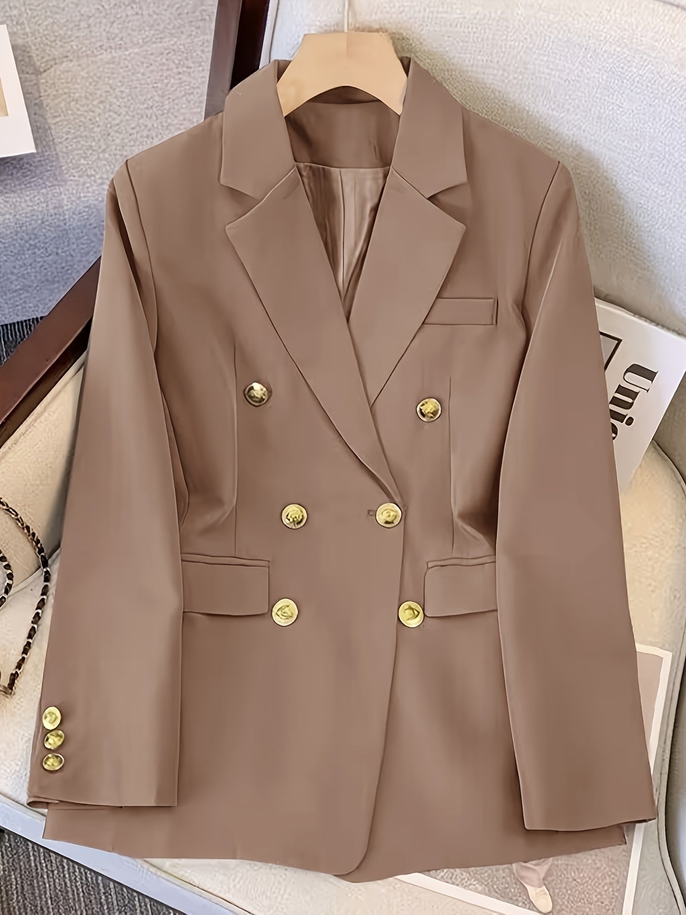 Grace | Women’s Tailored Double Breasted Blazer Jacket