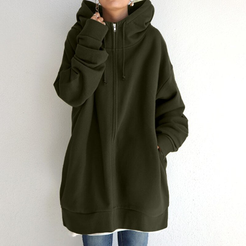 Valentina | Cozy oversized winter hoodie