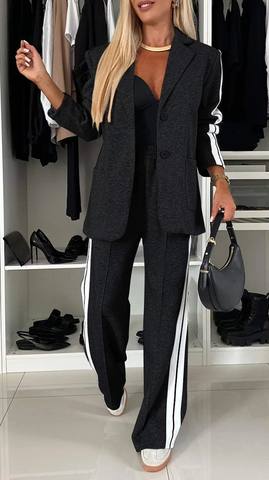 Johana® | Two-Piece Striped Suits