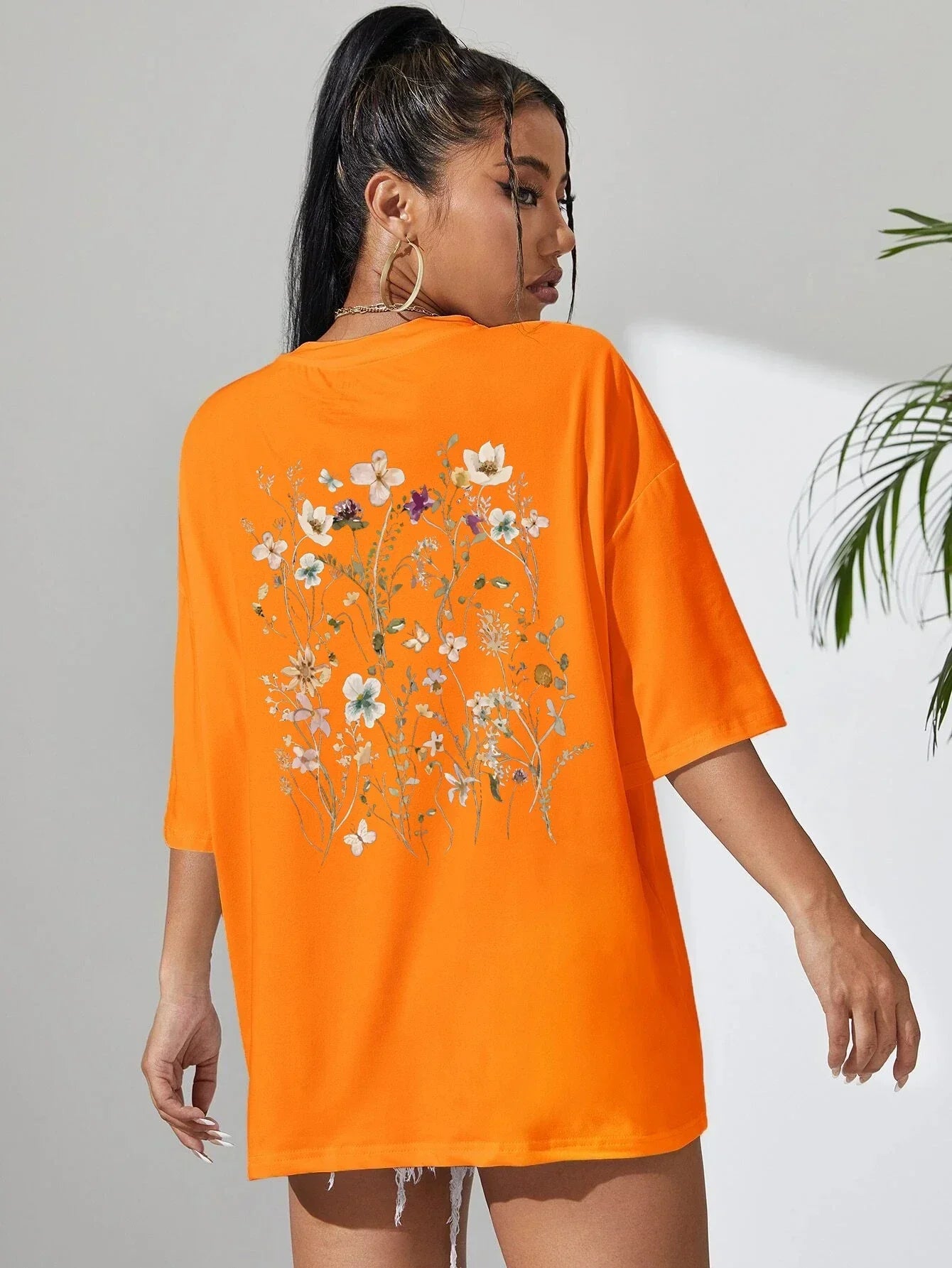 Guadalupe® | Floral women's cotton T-shirt