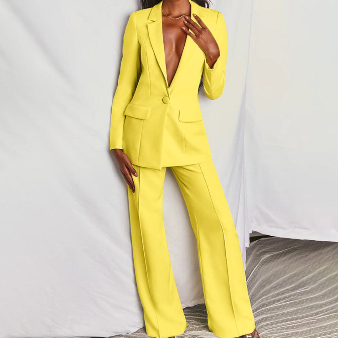 Romina® | Elegant blazer and trouser set