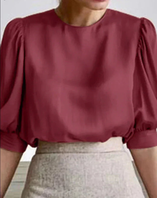 Katherine® | Satin Blouse
