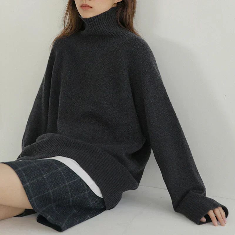 Gemma® | Loose turtleneck sweater