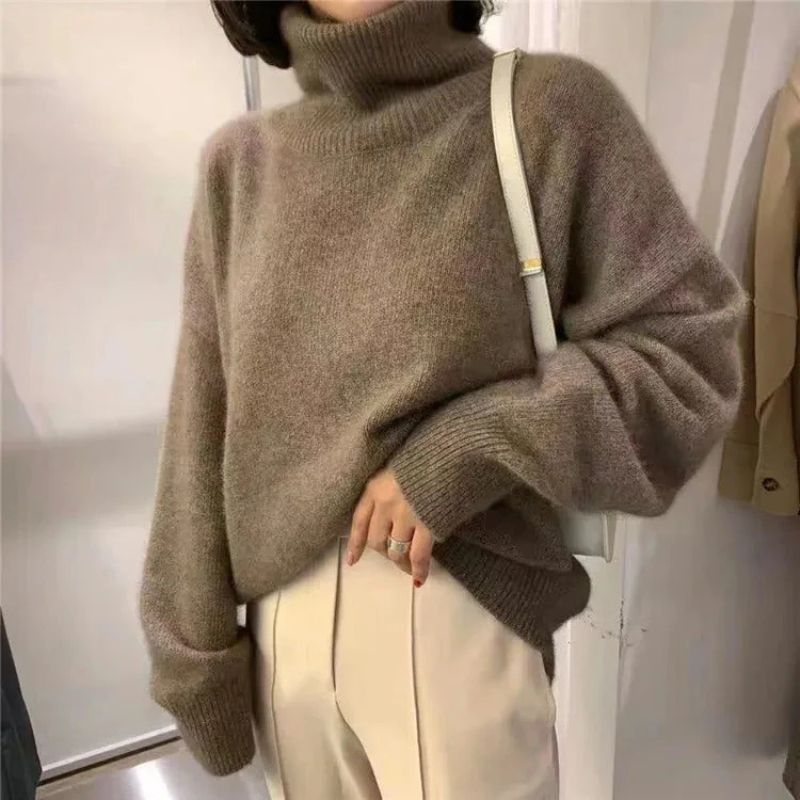 Gemma® | Loose turtleneck sweater