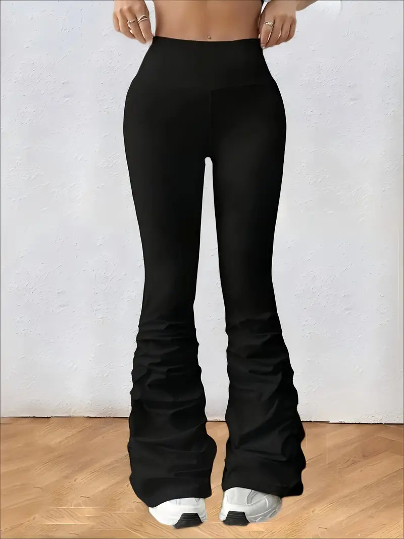 Federica® | High-Waisted Ruffled Pants