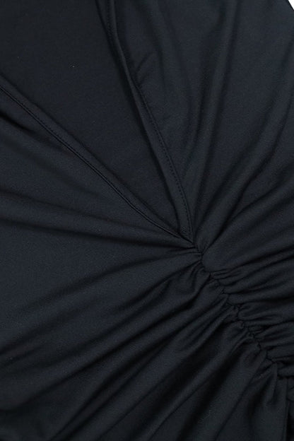 Long Sleeve Backless Bodycon Formal Dress