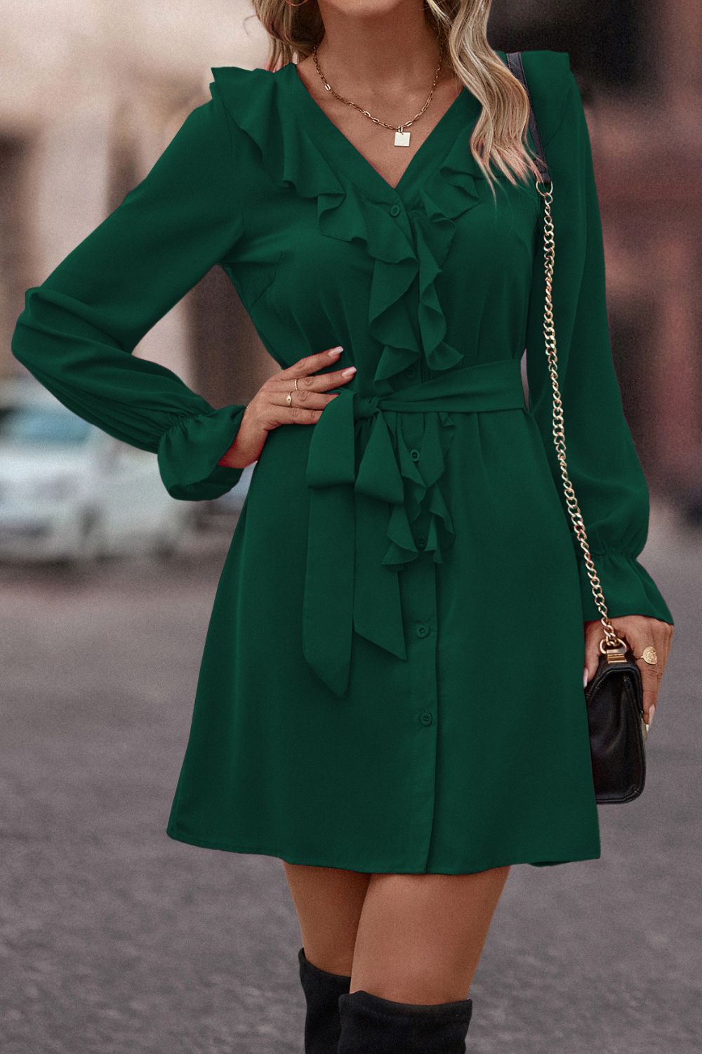 Sara | Elegant and casual winter dress