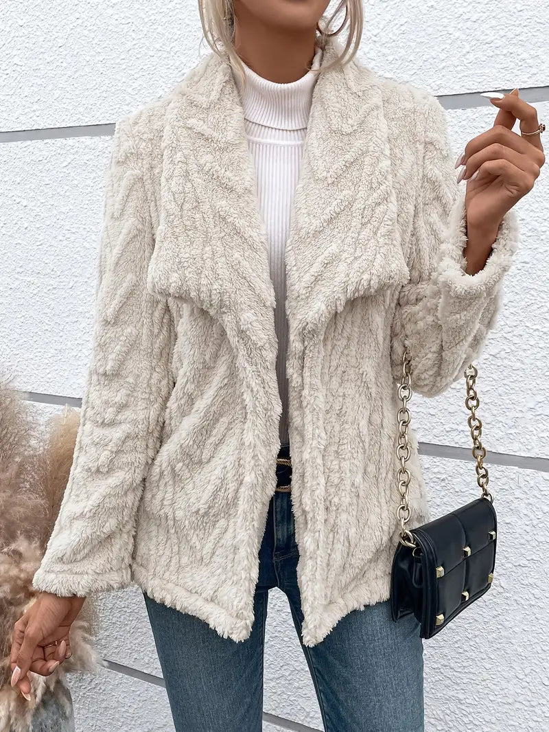 Gloria | Knitted fleece jacket