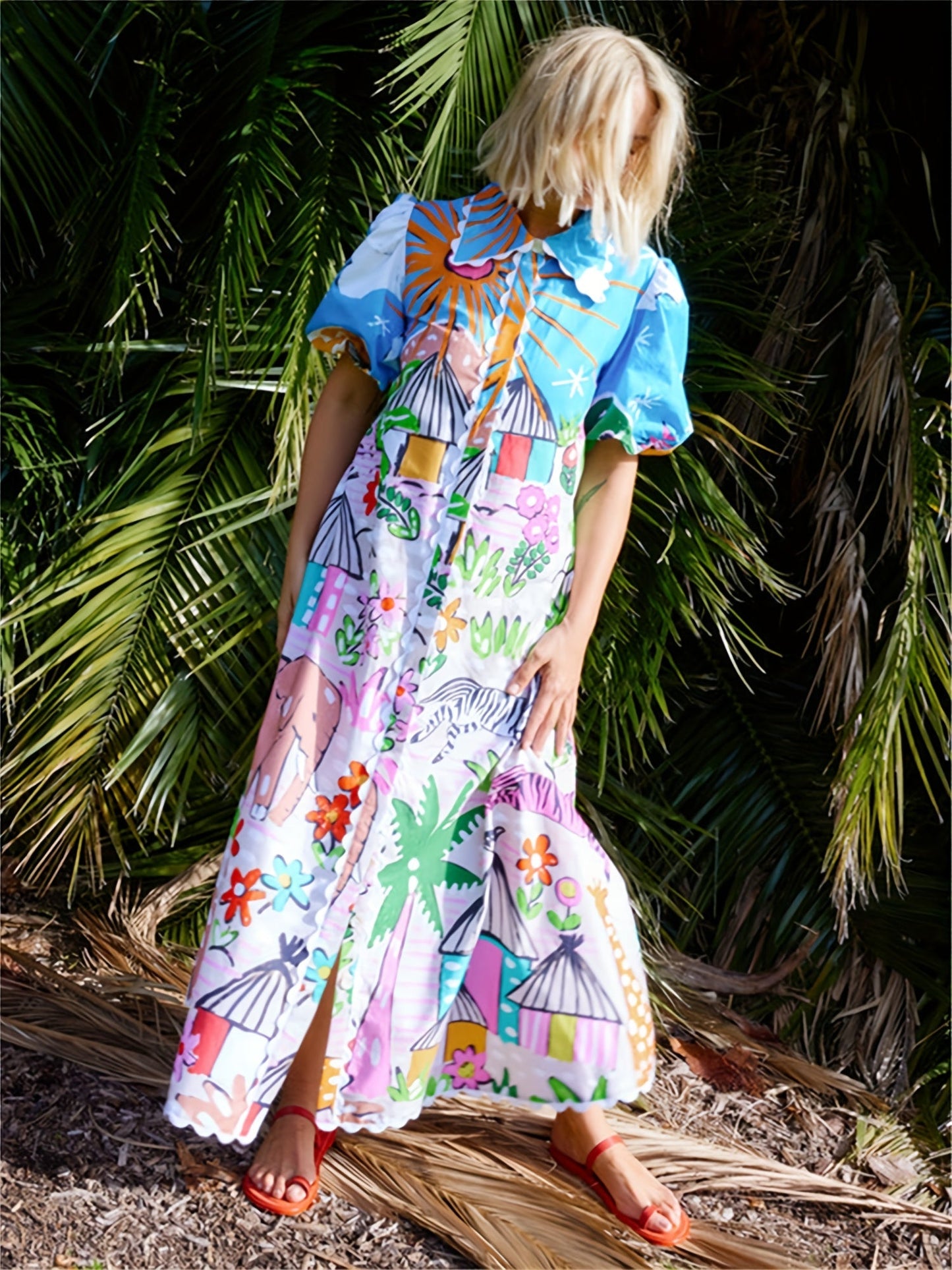Carolyn | Chic Midi Dress for Summer