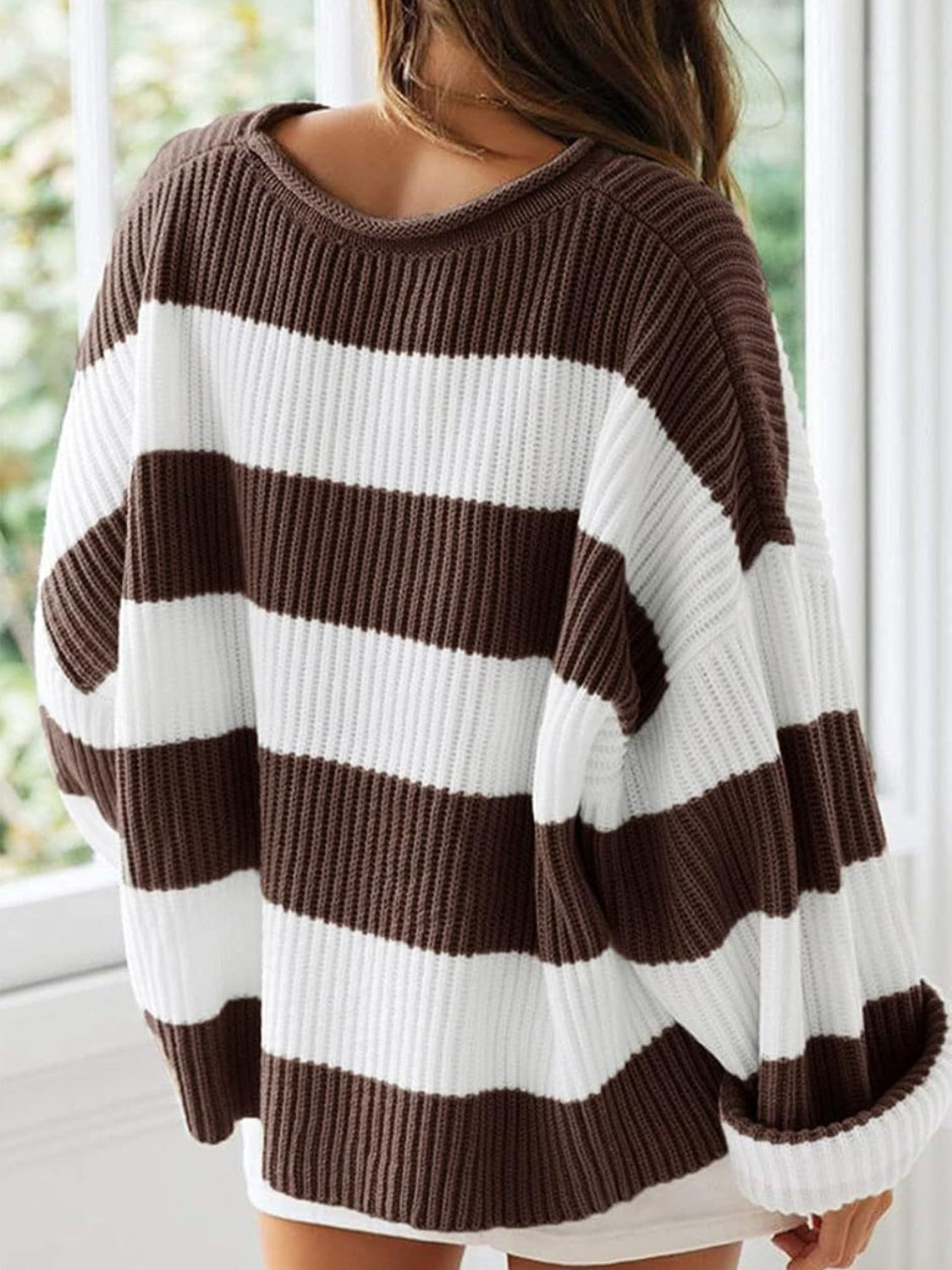 Tania | Crew neck sweater with long sleeves