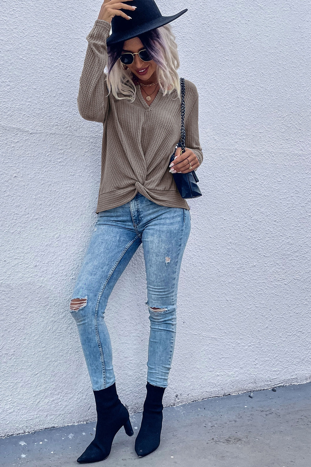 Karen| Relaxed and timeless winter top