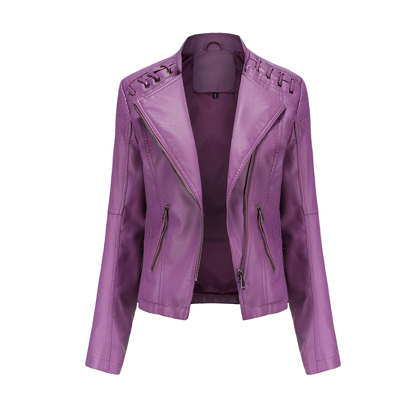 Guillermina® | PU leather jacket with zipper