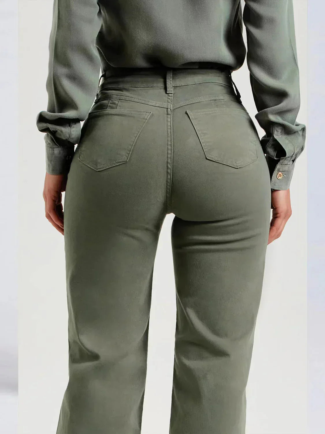Yesenia® | Frayed flared trousers for women
