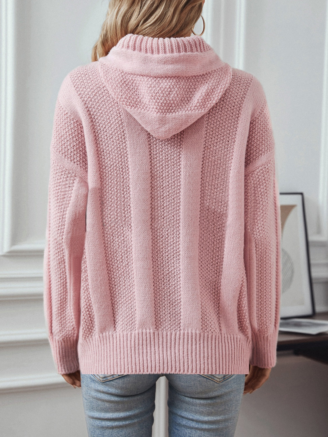 Elin | Drawstring hoodie with long sleeves