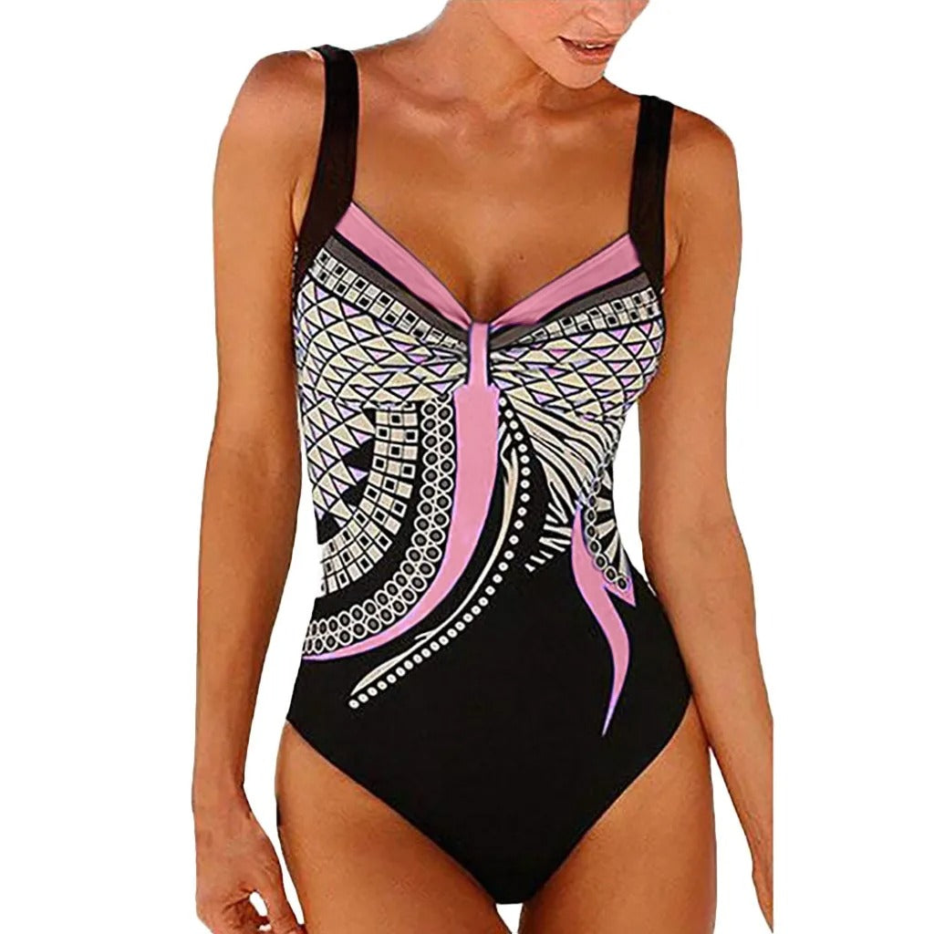 Laura® | Graphic Print Swimsuit