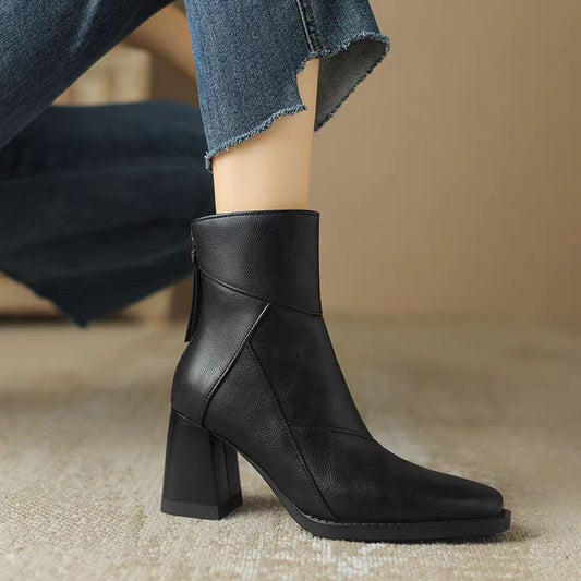 Angela | Comfortable leather boots for women.