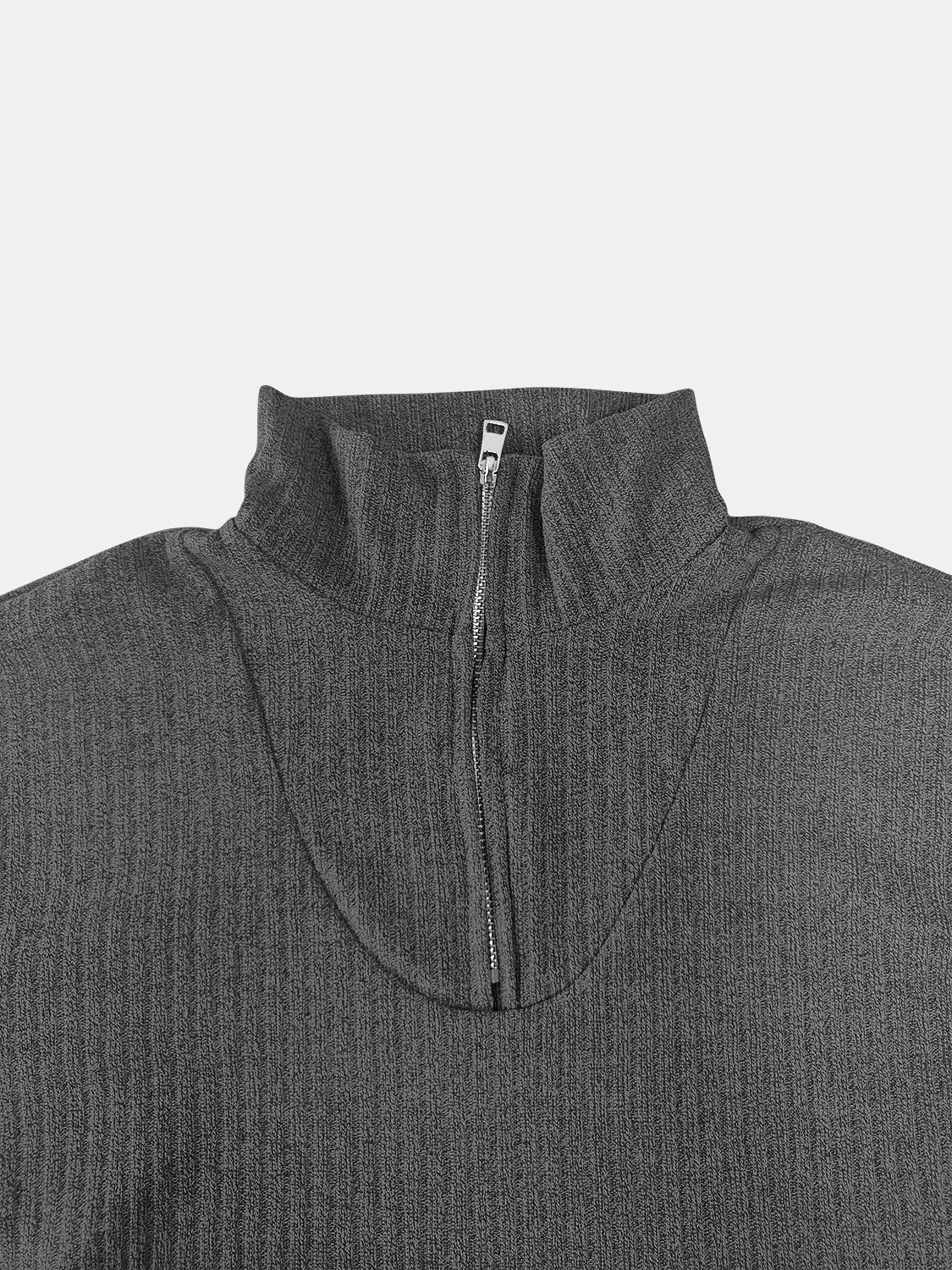 Teresa | Full size quarter zip long sleeve top
