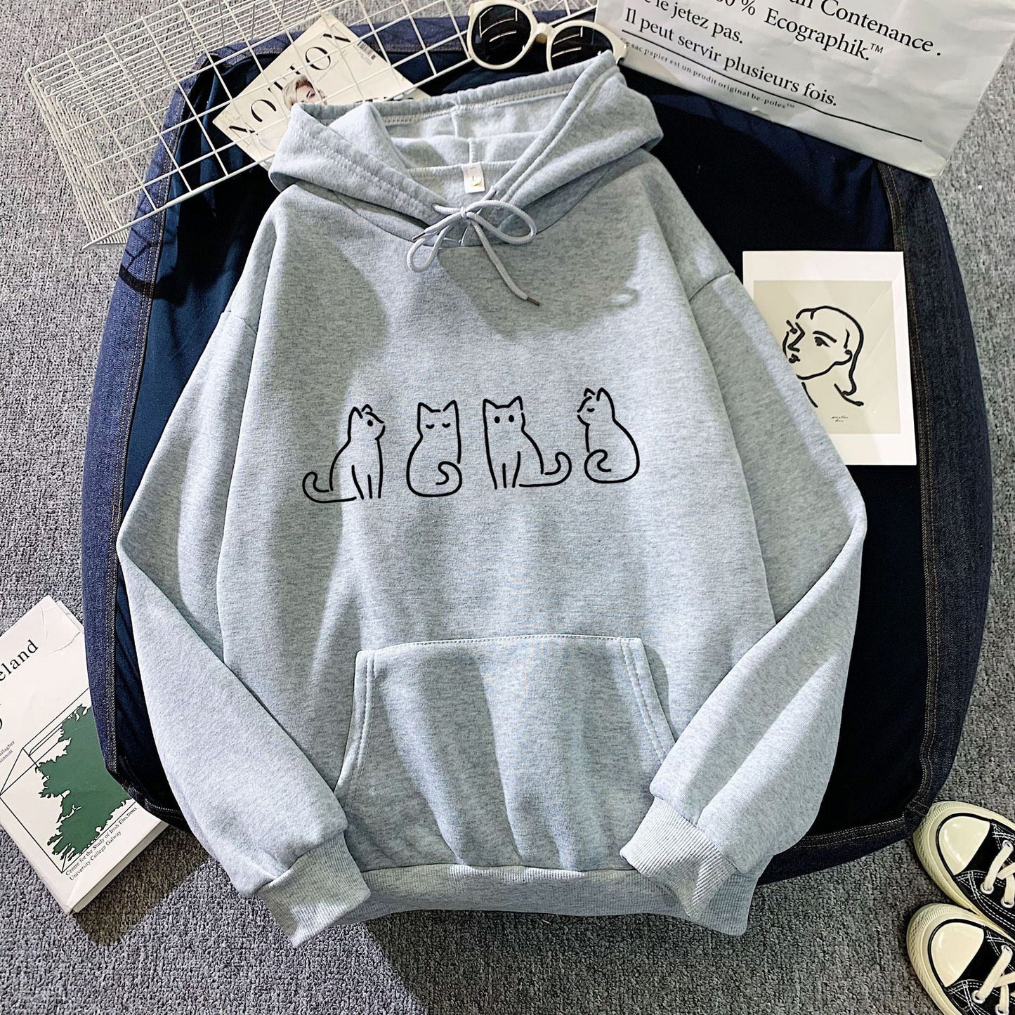 Florencia® | Long sleeve casual hoodie