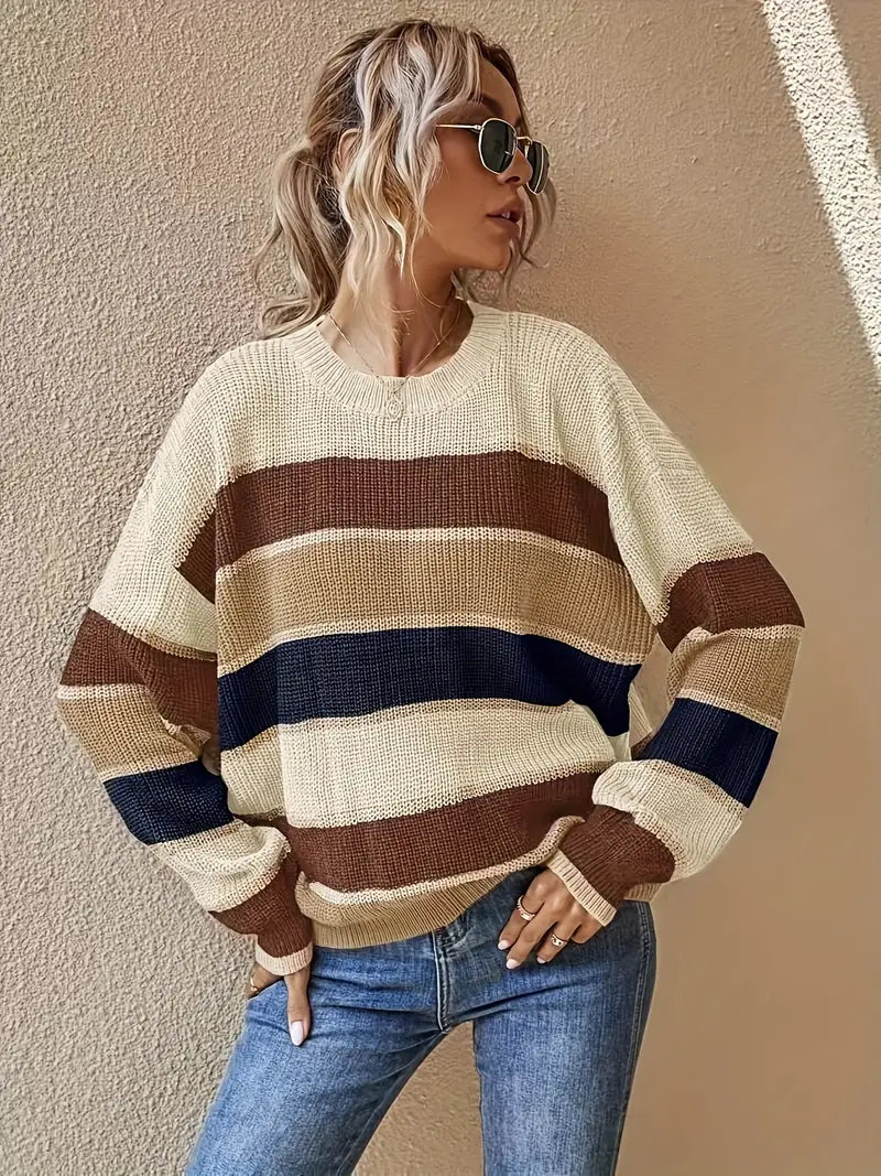 Dana | Striped knit sweater