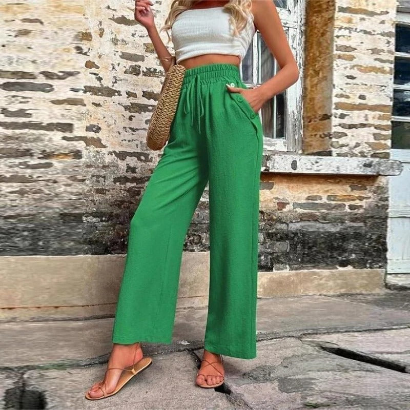 Bianca® | High Waisted Casual Pants