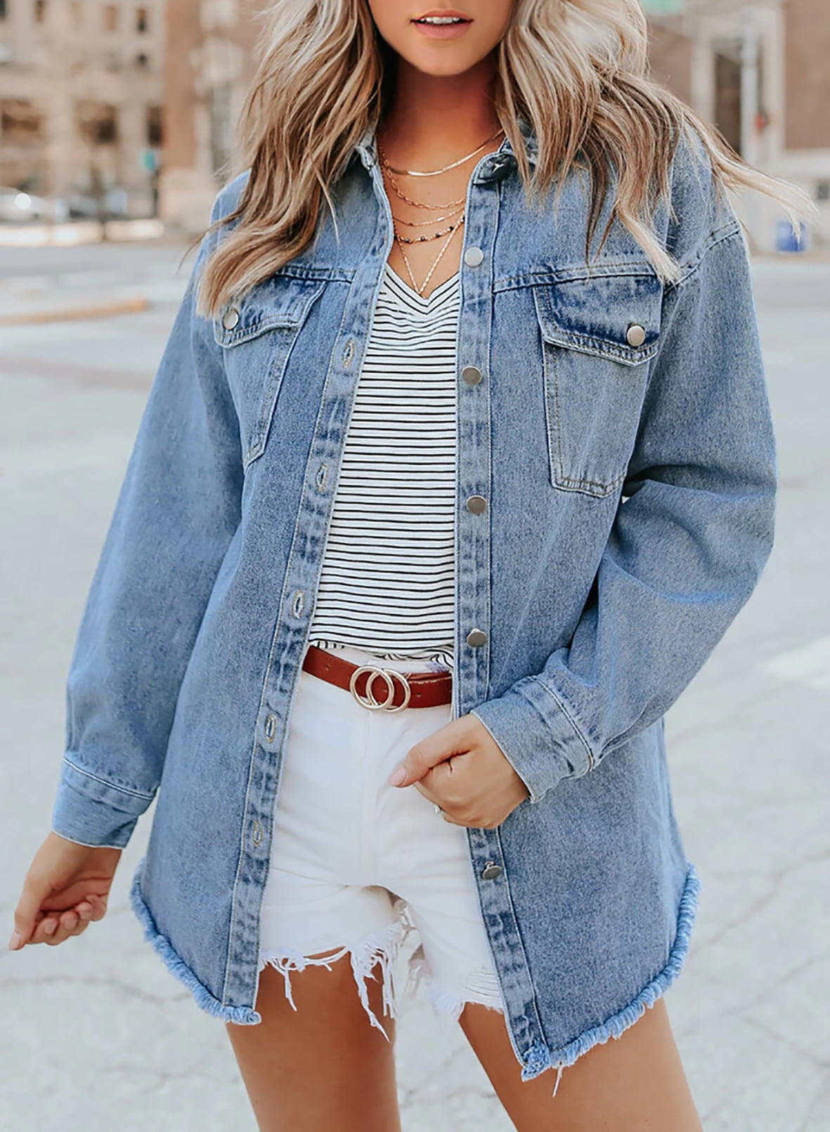 Janeth | Make any outfit even funnier with this denim jacket