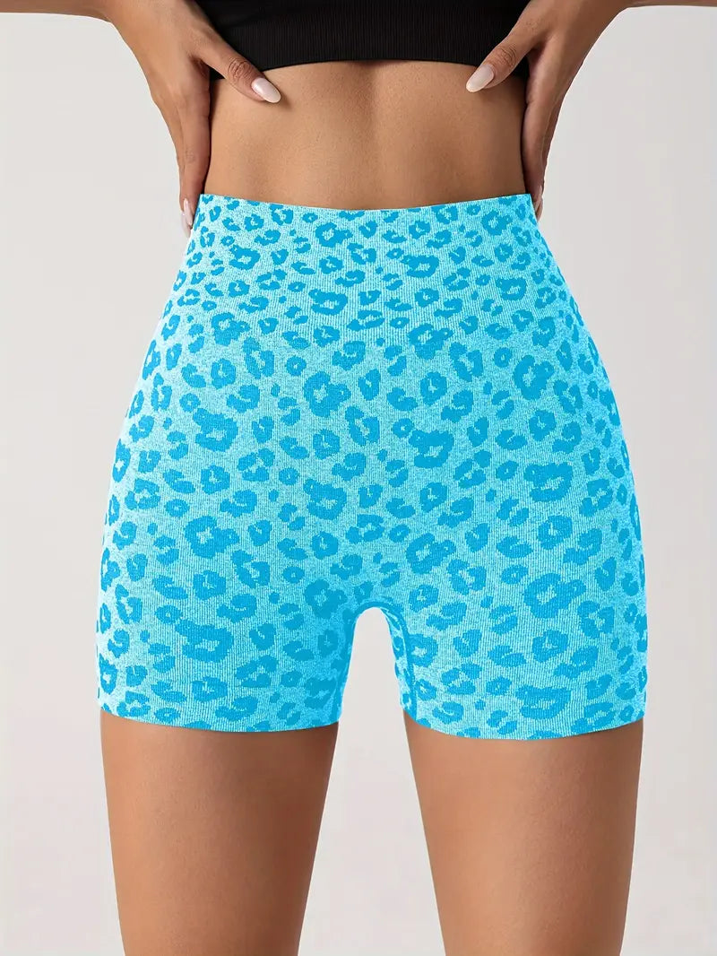Livia® | Seamless Leopard Print Shorts