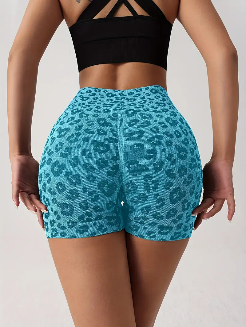 Livia® | Seamless Leopard Print Shorts