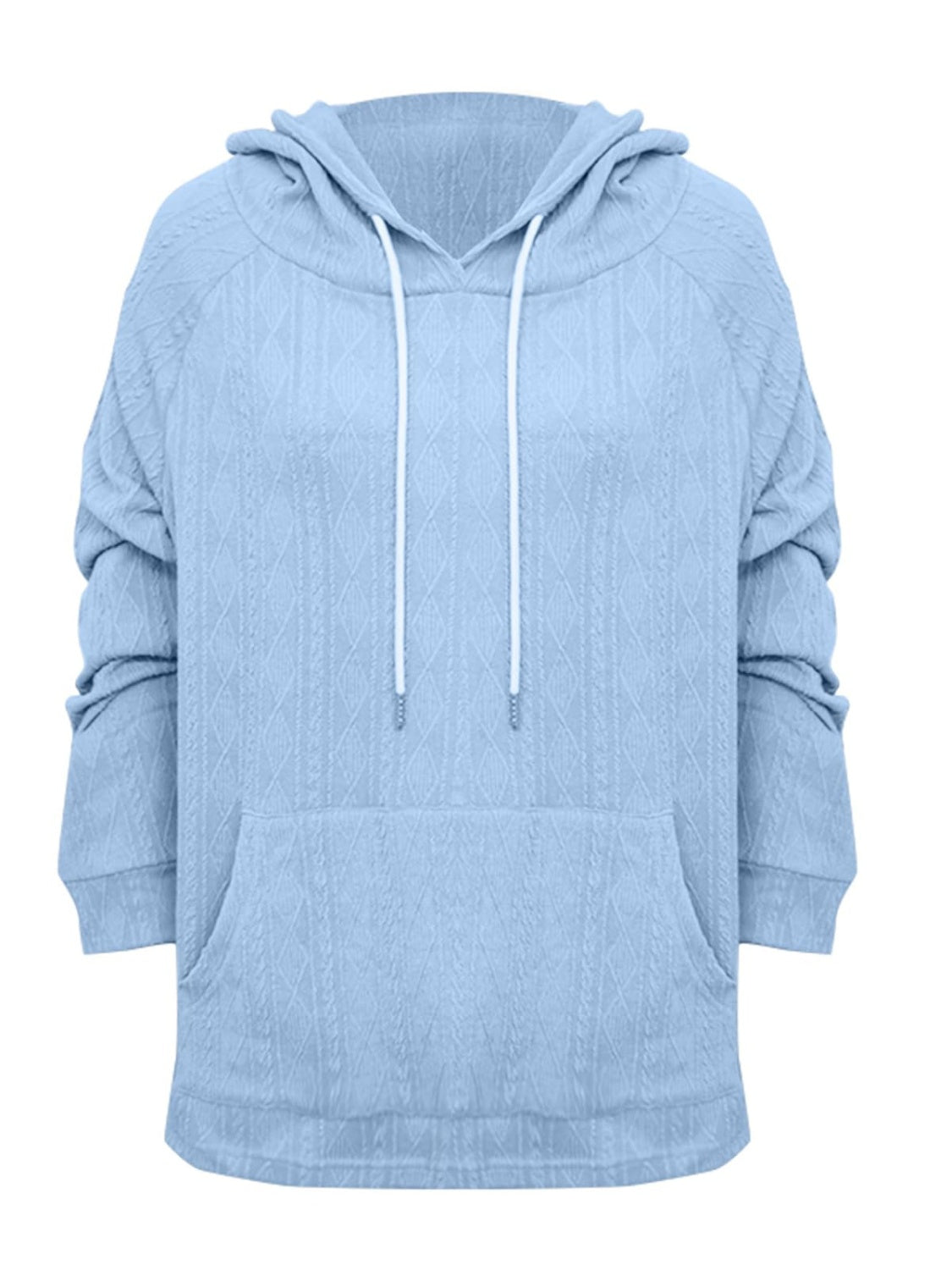 Miriam | Full size long sleeve drawstring hoodie