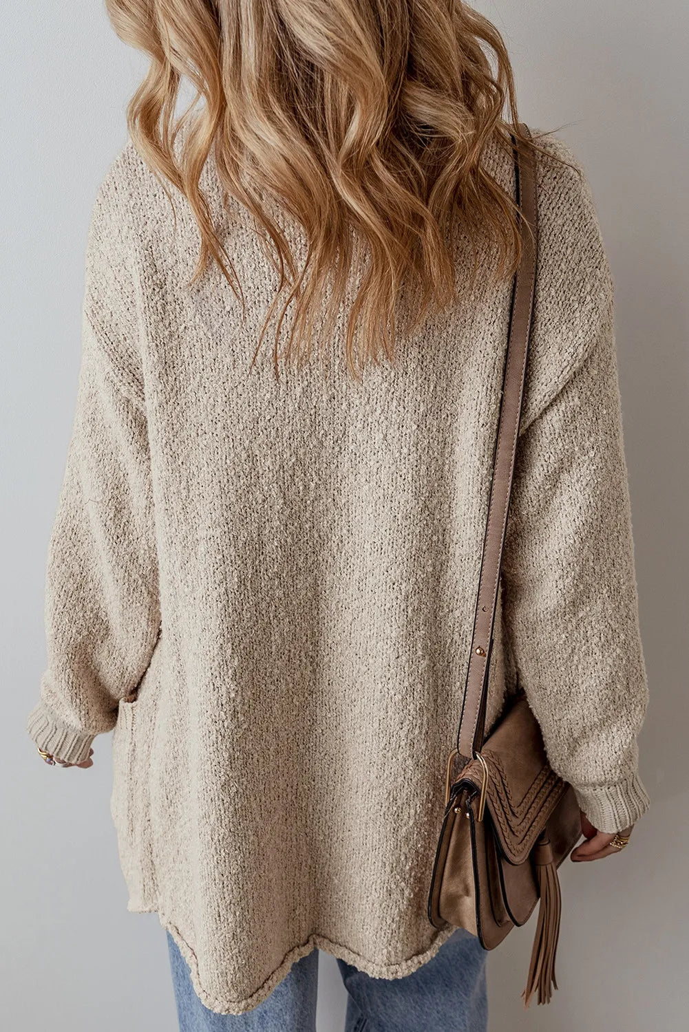 Giovanna | Long-sleeved cardigan with pockets and buttons